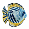 Saladeira Em Melamina Peixe 33Cm - Entrecasa